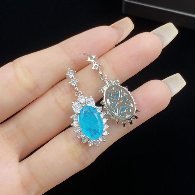 Sace Gems Clássico liga de cobre zircão anel brincos pingente colar conjuntos de jóias presentes festa de casamento