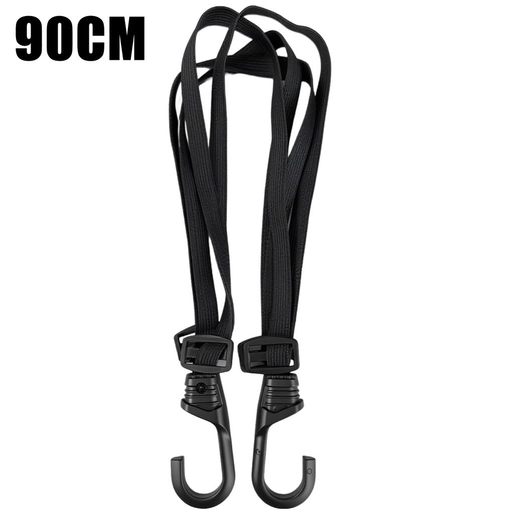 Motorcycle Luggage Strap Universal Elastic Suitcase with Safety Hook-Versatile Helmet Mesh Gear Transport Durable Sleek