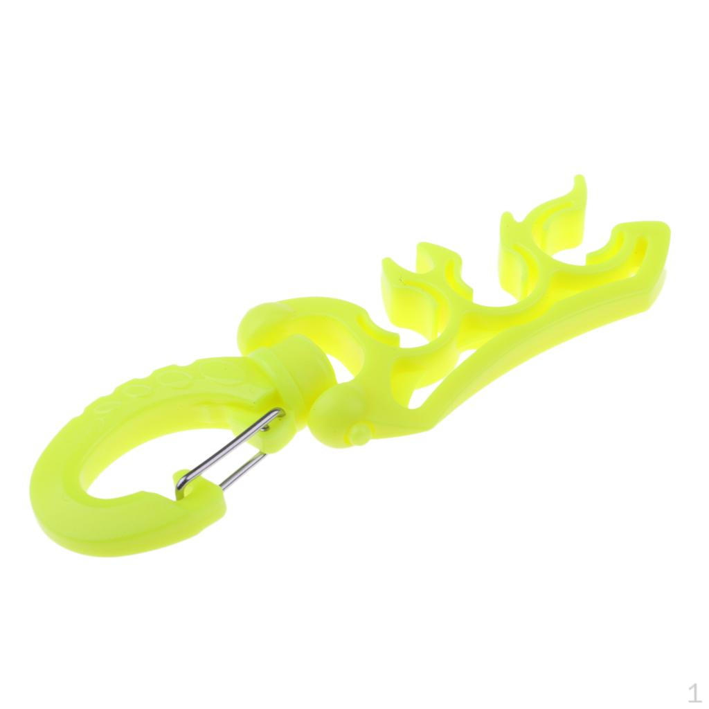 Deluxe Scuba Diving Diver Regulator Hose Holder Retainer Keeper & Folds Clip