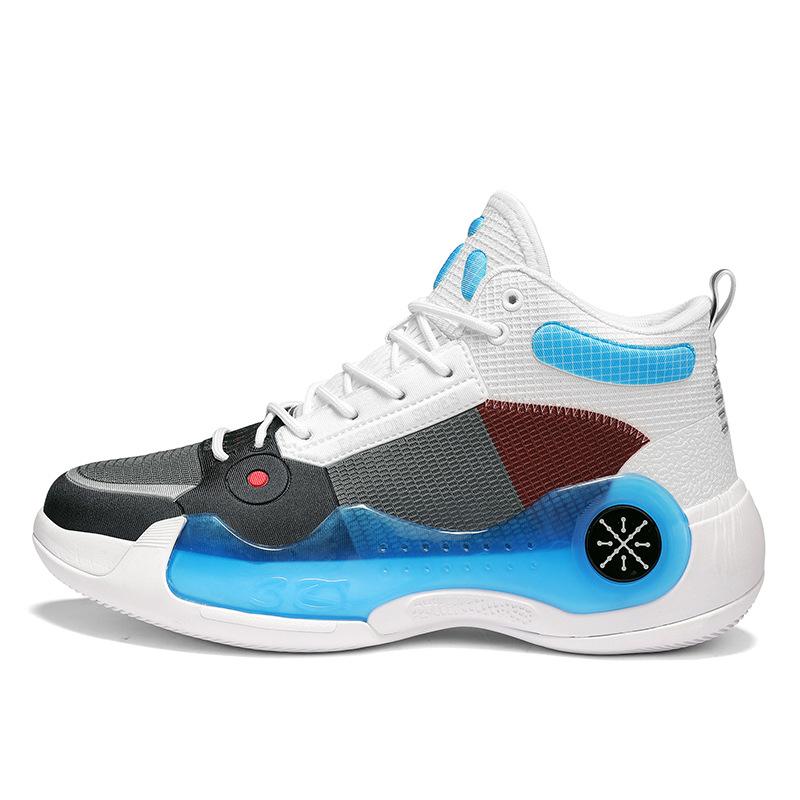 Men's shoes spring and autumn men's casual basketball sports shoes outdoor high-top single shoes versatile fashion sports shoes