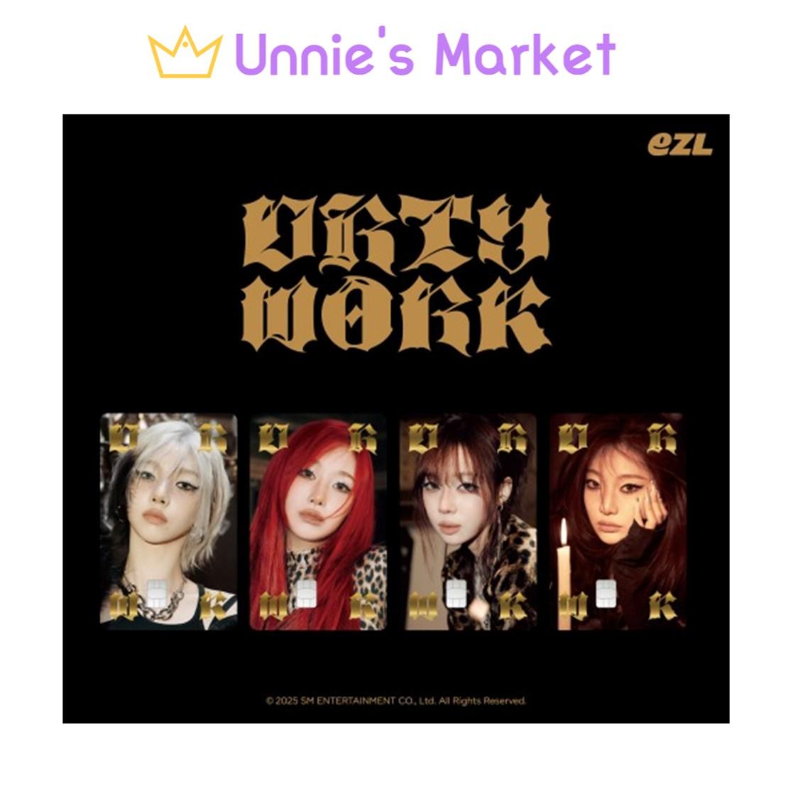 

[Предзаказ] aespa - Транспортная карта DRWK EZL / Фотокарта + Бесплатный подарок GISELLE