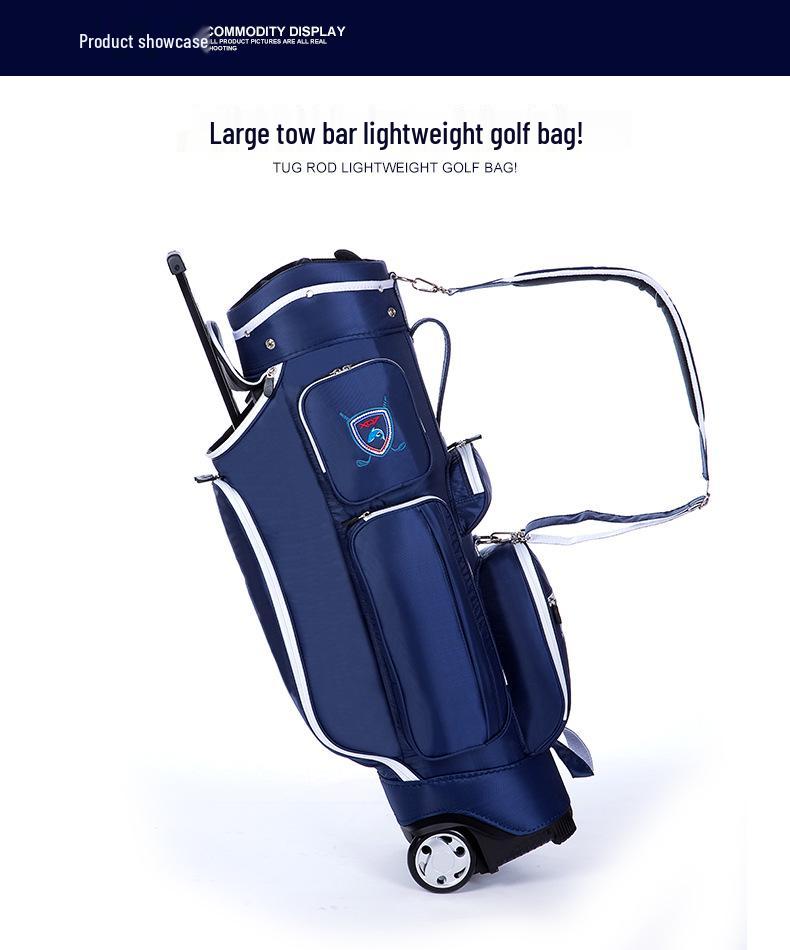 Waterproof Trolley Golf Bag: Lightweight, Wear-Resistant Club Storage for Men & Women