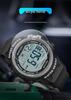 Sanda Luminous Waterproof Sports Watch: Multifunctional Alarm Clock Wristwatch for Men and Women