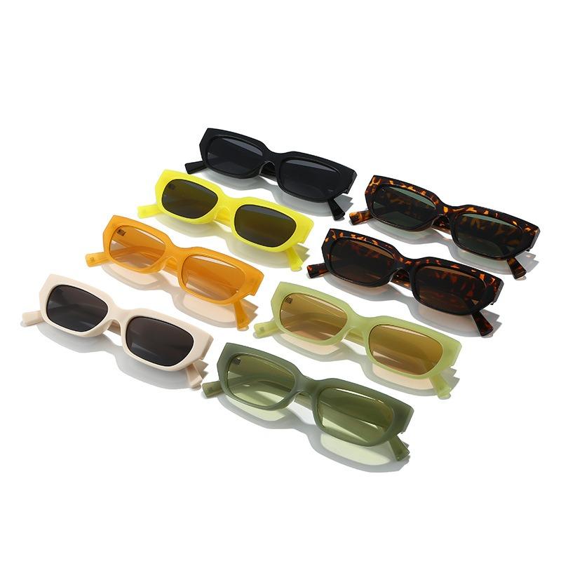 Small frame square sunglasses for women, new European and American retro sunglasses, personalized trendy sunglasses