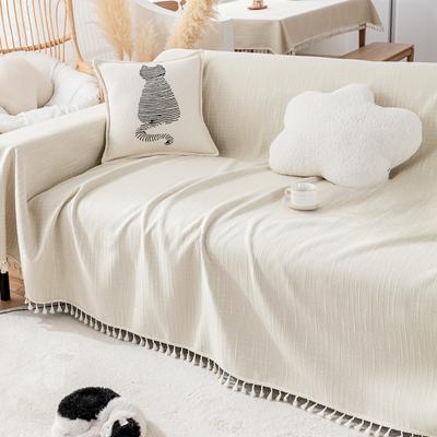 Ins Style Sofa Cover Cloth Four Seasons Universal Cotton Linen Universal All-Inclusive Sofa Cover Full Cover Non-Slip Sofa Cushion Cover Towel