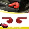 Seat Adjusting Handle Decoration Cover Trim for Ford Mustang 2015-2024 2025 Car Styling Stickers Interior Accessories Modified