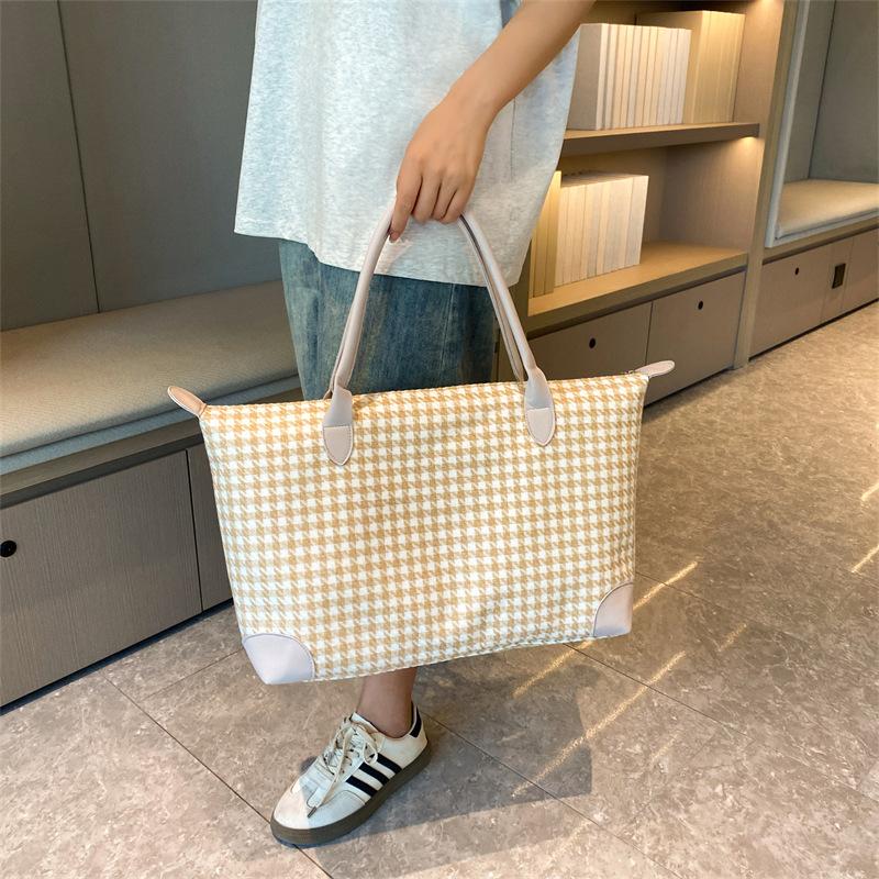 New wet and dry separation fitness bag large capacity short trip bag fashionable small fresh canvas yoga bag