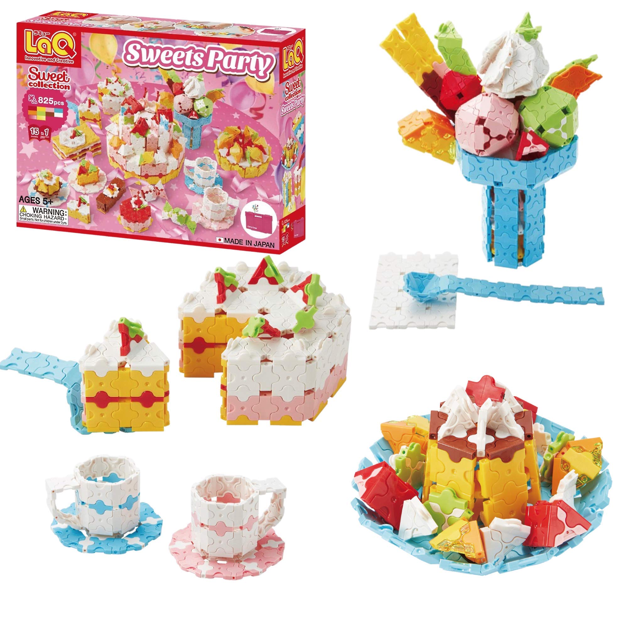

Yoshiritsu LaQ Sweet Collection SWEETS PARTY розовый