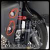 Universal Motorcycle Front Fender Adapter Bracket Clamp-type Mudguard Bracket Aluminum Alloy Material