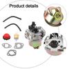 Carburetor As Shown Lawnmower Replacement Complete Package Enhanced Performance Fuel Filter Included Lawn Care