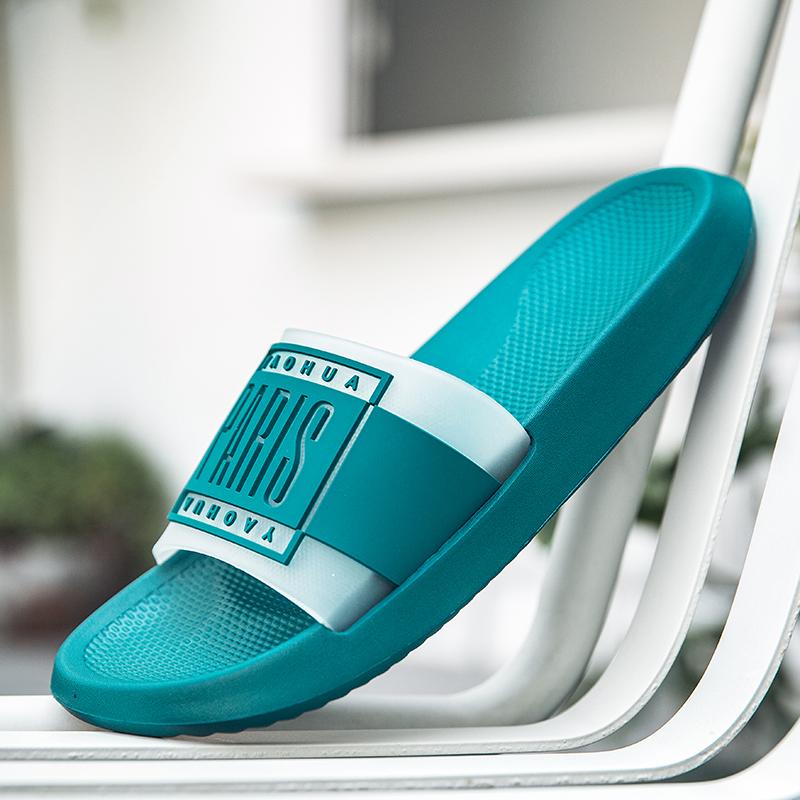 Slippers for Men Flip Flops Bathroom Non-slip Indoor Home Sandals Men Shoes Beach Slides Solid Color Zapatos Hombre Casual Shoes