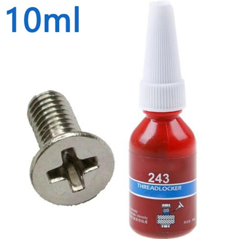 10ml Medium Strength Threadlocker 243 Quickly Cured Thread Locking Agent Anaerobic Adhesive Glue Anti-loose