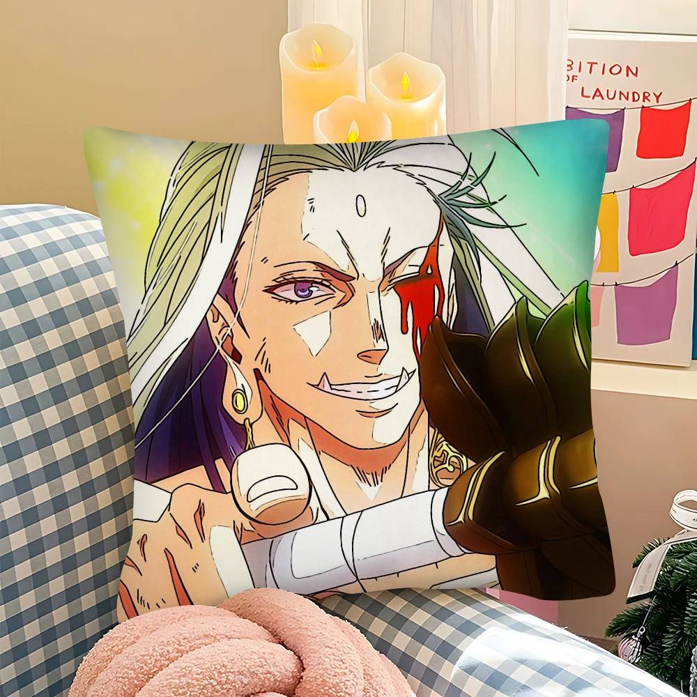 1Pc Record Of Ragnarok Anime Pillow Case Fashion Square Pillowcase Bedroom Sofa Room Ins Decoration Leisure
