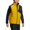 adidas Terrex Voyg Rev Gd V Logo Print Reversible Zip-Up Collar Down Vest Unisex Vests Black HN2022