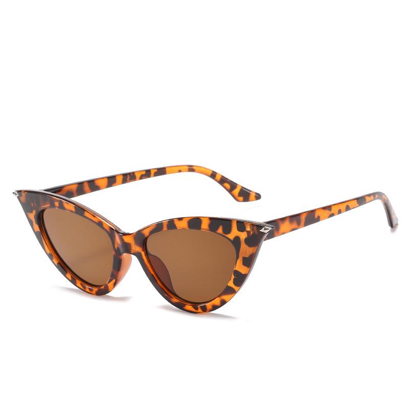 Occhiali da Sole Vintage Cat Eye per Donna Uomo Occhiali da Sole Rotondi Occhiali Ovali Femminili Stile Retrò Protezione UV