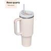 New Cross border 40oz Handle Cup Ice King Cup with Insulated and Cold Insulation Straw Coffee Cup Stainless Steel Insulated Cup
