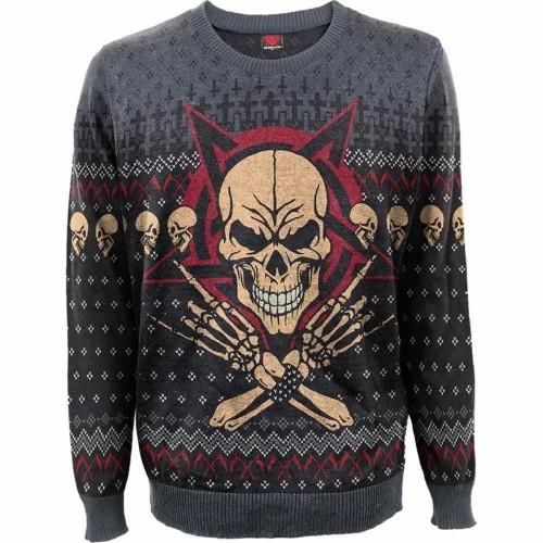 Spirála Direct Unisex Adult Evil Rock Jumper
