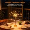 Mini Table Starburst Lights USB/Battery Christmas LED Star Light LED Twinkle Table Light for Home Party & Holiday
