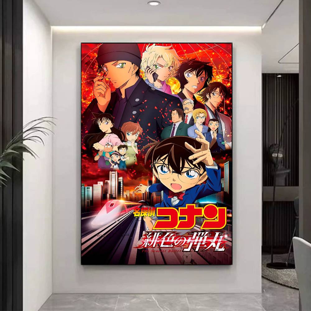 Anime D-detective Conan Classic Vintage Posters Whitepaper Prints Posters Artwork Kawaii Room Decor