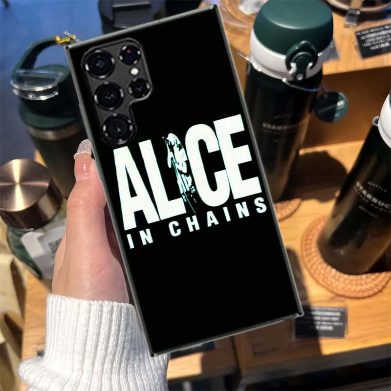 Rock Band Alice In Chains Cases Phone Case for Samsung Galaxy S26 Ultra S25 Edge S24 S23 FE S21 Plus S20 S22 S10 Cover TPU Capa