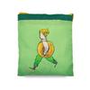 Kurahashi Rei Eco GR Miscellaneous Goods Bag, Green, KHR010, Pocketable, Packable, Compact, Foldable,