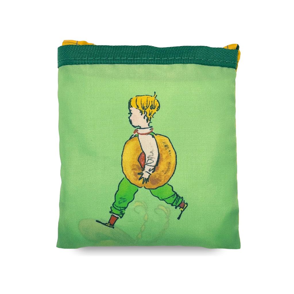 Kurahashi Rei Eco GR Miscellaneous Goods Bag, Green, KHR010, Pocketable, Packable, Compact, Foldable,