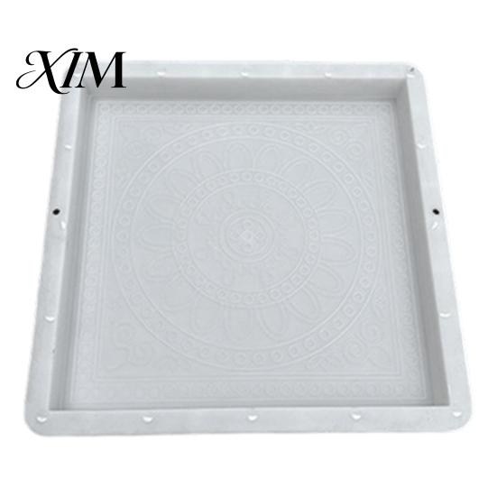 Easy DIY Garden Tile Mold Reusable Concrete Path Stepping Stone Mold, Pavement Cement Mould, Home Craft Project for Enthusiasts Patio Walkway