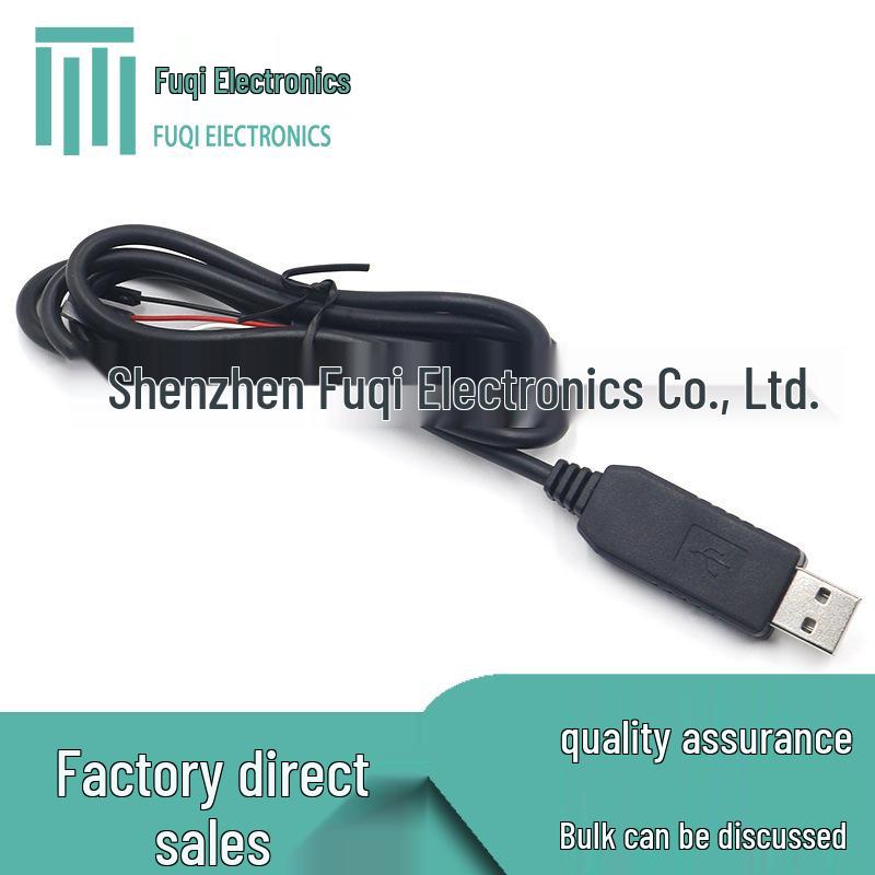 CH340G USB to Serial Module with RS232 Flashing Cable & Enclosure