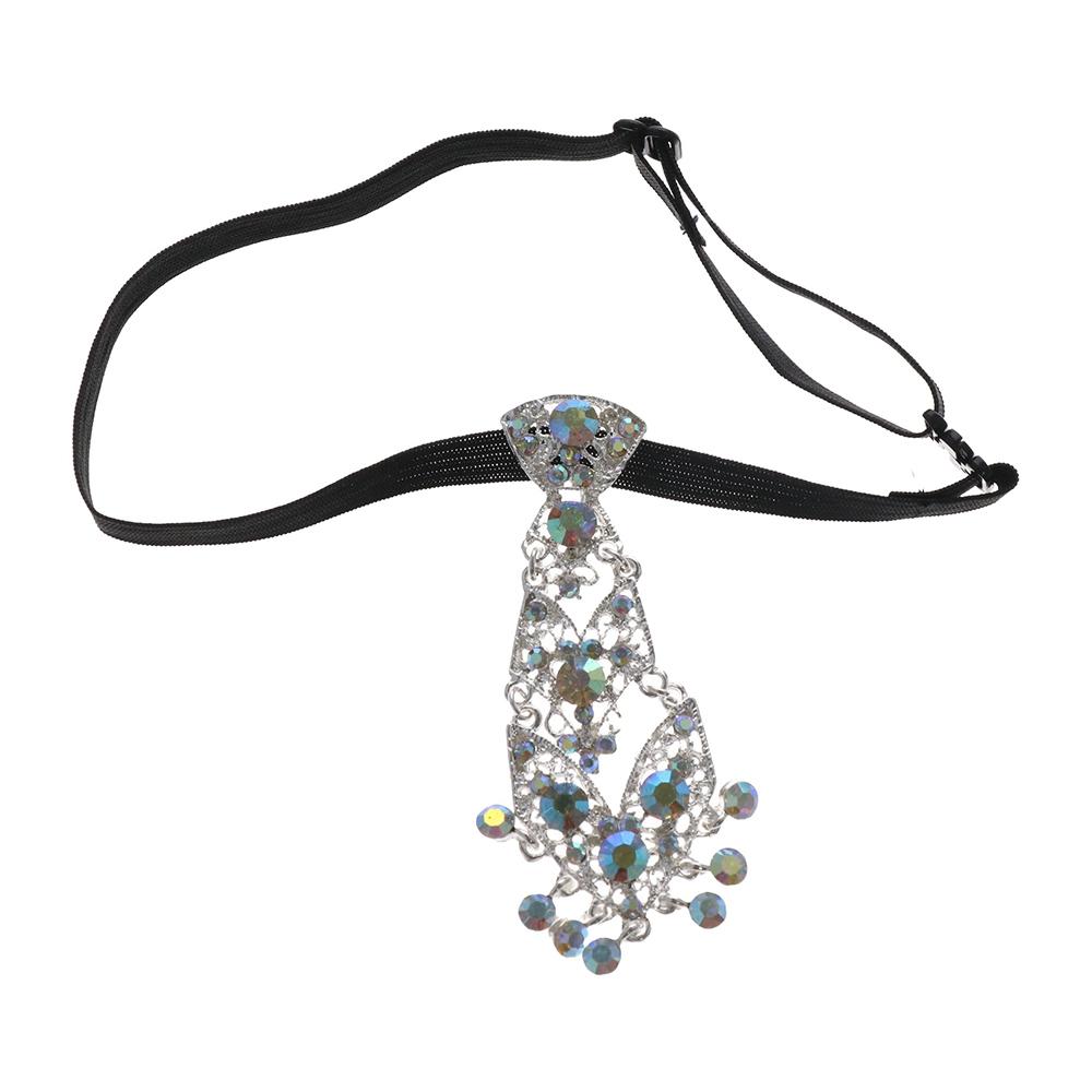

Suit Accessories Formal Business Ties Men Ties Metal Rhinestone Necktie Women Necktie F