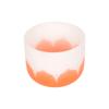 8 Inch Crystal Singing Bowl with Mallet & Rubber O Ring for Music Making Musical Healing Meditation Yoga Home Office