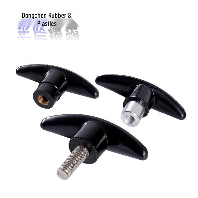 

Black Bakelite T-Type Machine Handle with External Thread 80# with M6 Copper Insert