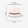 Autumn Winter Knitted Fisherman Hat Women's Bucket Hat