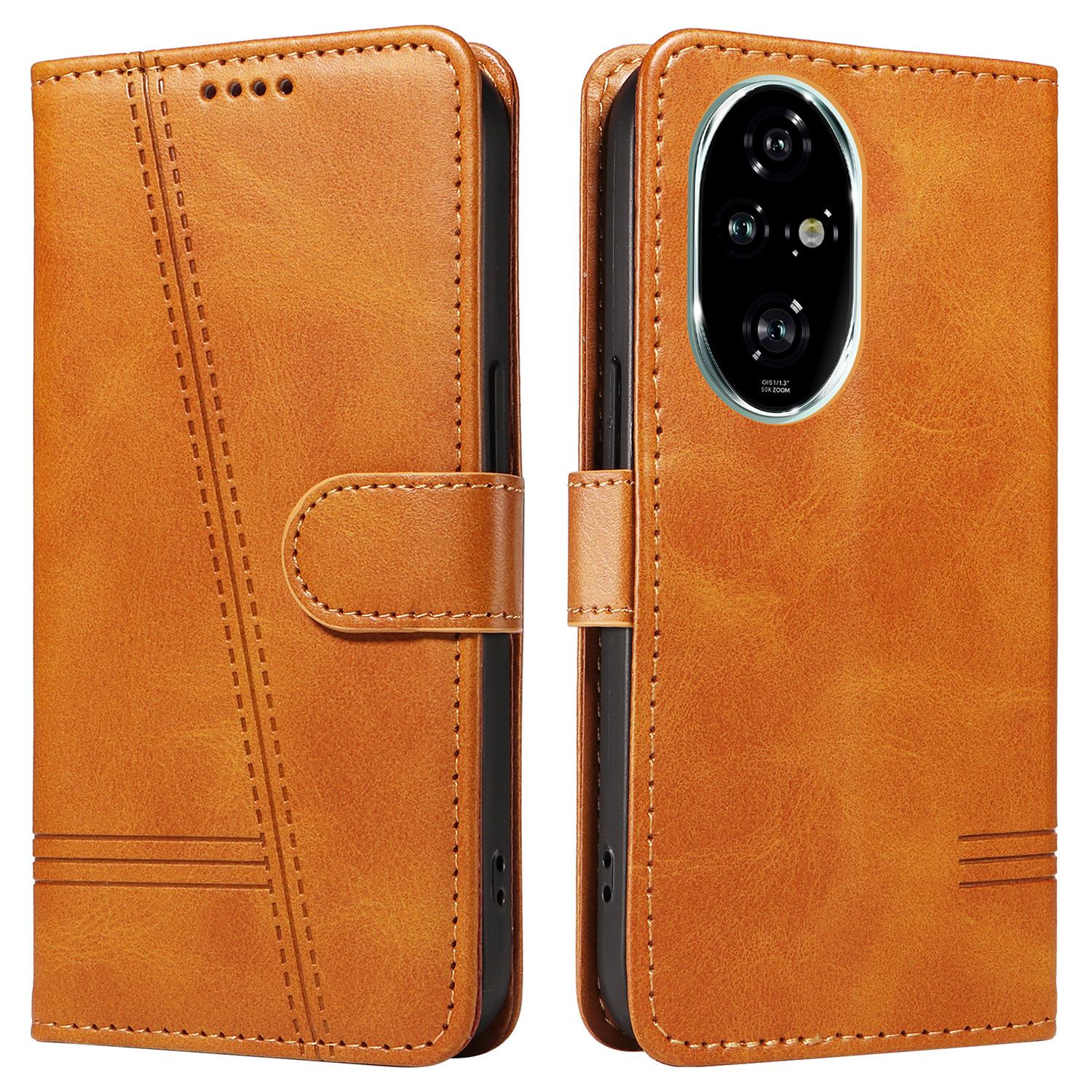

For Honor 200 Pro 5G Cell Phone Case Wallet PU Leather Cell Phone Cover with Magnetic Closure D