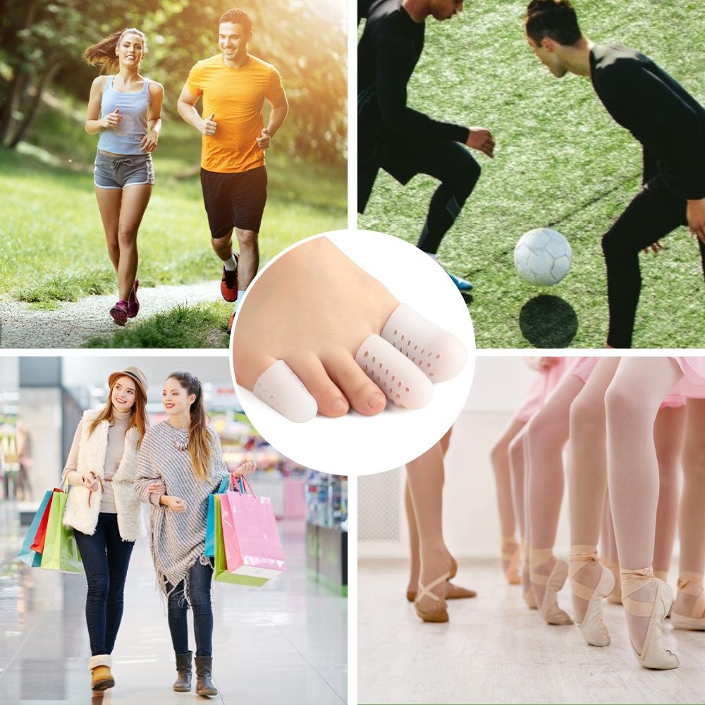 Защитный чехол для пальцев ног белый — фото 7