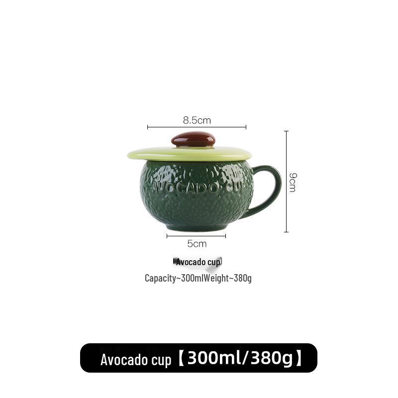 

Шикарна керамічна чашка-гарбуз з кришкою та ложкою - Модна, високоякісна чашка для сніданку для жінок Other