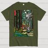 Galactic Empire in japanese forest Cotton Summer Casual Cool Loose T-Shirt