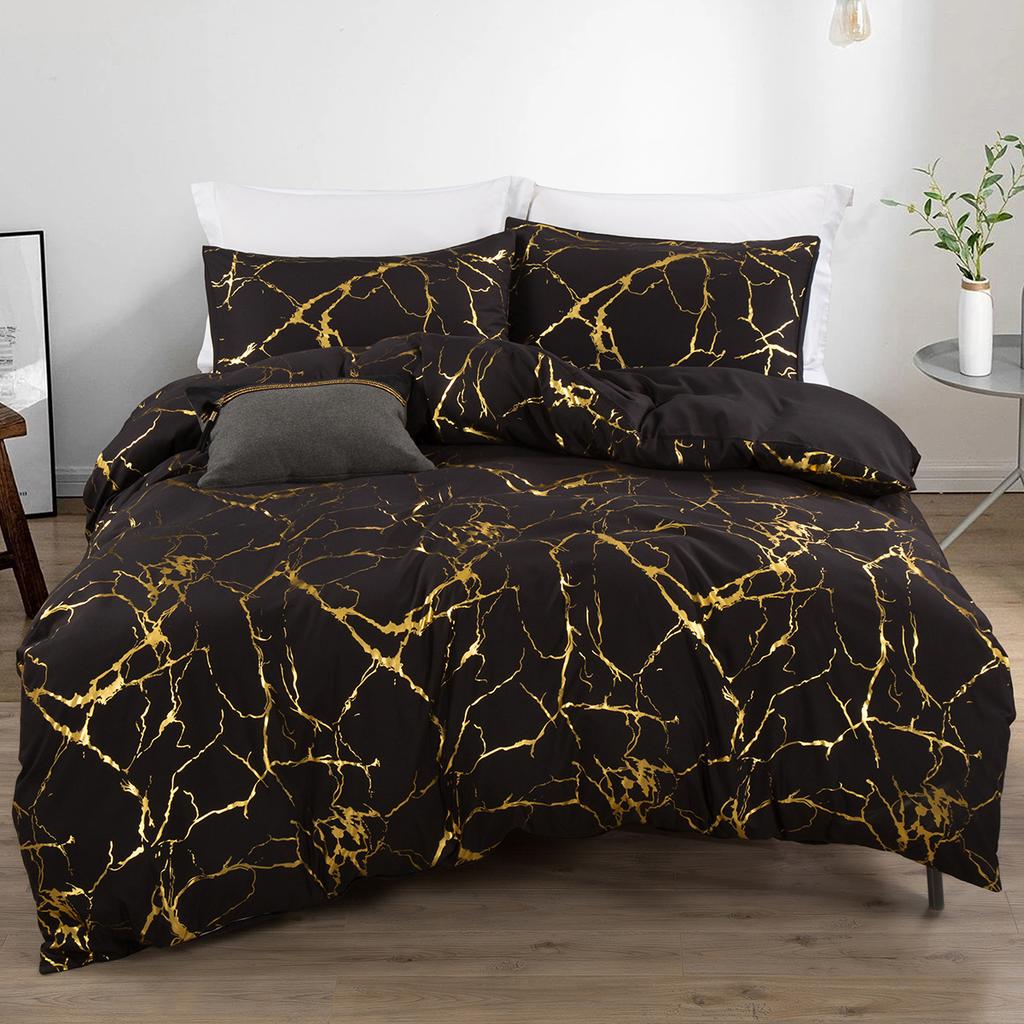 Animal Leopard Duvet Cover Cheetah Print Bedding Set Cotton Soft Quilt Cover Gold Comforter Cover Duvet Cover Pillowcases