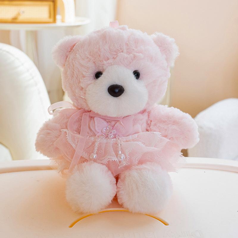 Cute Chestnut Bear Paw Treasure Cute Plush Toy Small Teddy Bear Doll Children Comfort Gift Table Companion Paw Treasure