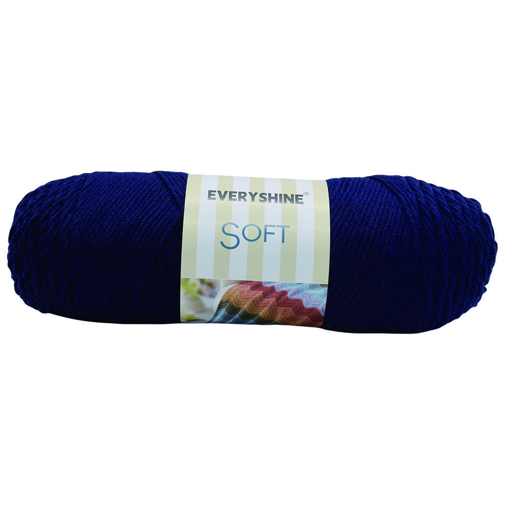 2er-Pack Acrylgarnknäuel (190g/6.7oz, 380m/416yd) – Mehrfarbiges Kammgarn zum Stricken & Häkeln – Weiche Milchfaser für Amigurumi,