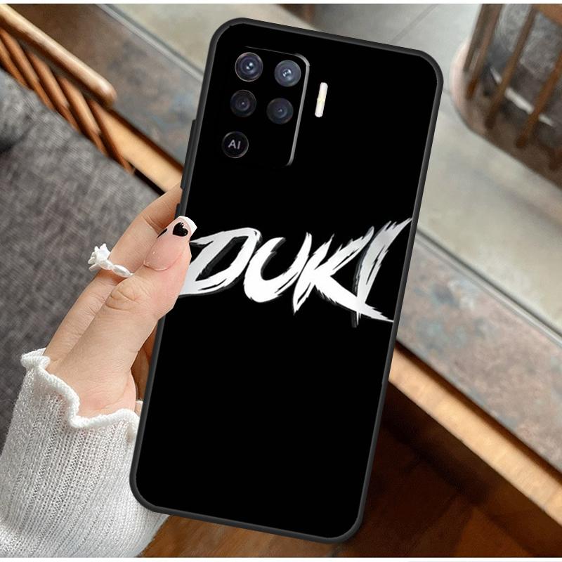 

Duki Rapper For OPPO A53 A54 A57 S A15 A16 A17 A5 A9 A31 A74 A94 A76 A96 A52 A72 A91 A93 A77 A78 Case OPPO A16