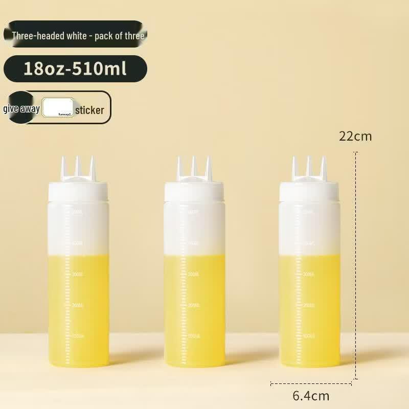 ZISIZ Pointed Tip Plastic Squeeze Bottle