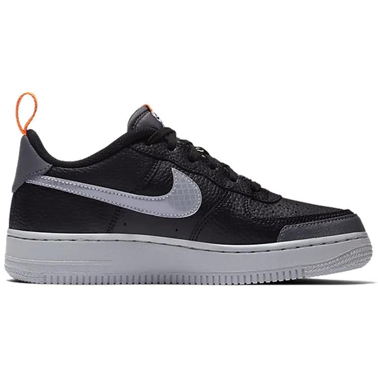New Nike Air Force 1 Low LV8 Under Construction Black GS BQ5484-001