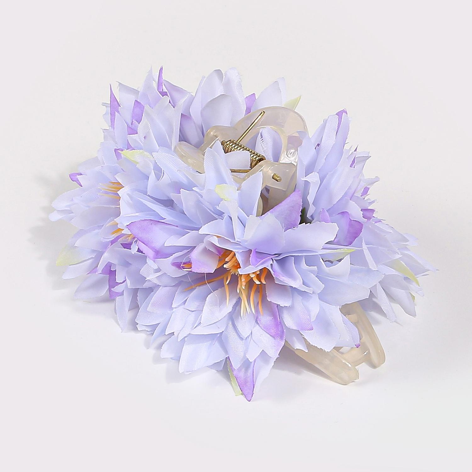 

Simulated Flower Hair Claw Clips Women Girls Headdress For Beach Simulated Floral Hair Clips Girls Claws Clips Hair Accessories