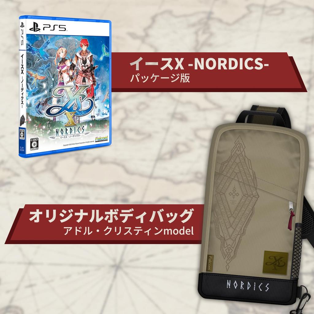 PS5 version of Ys X -NORDICS- "Adol Christin" Edition