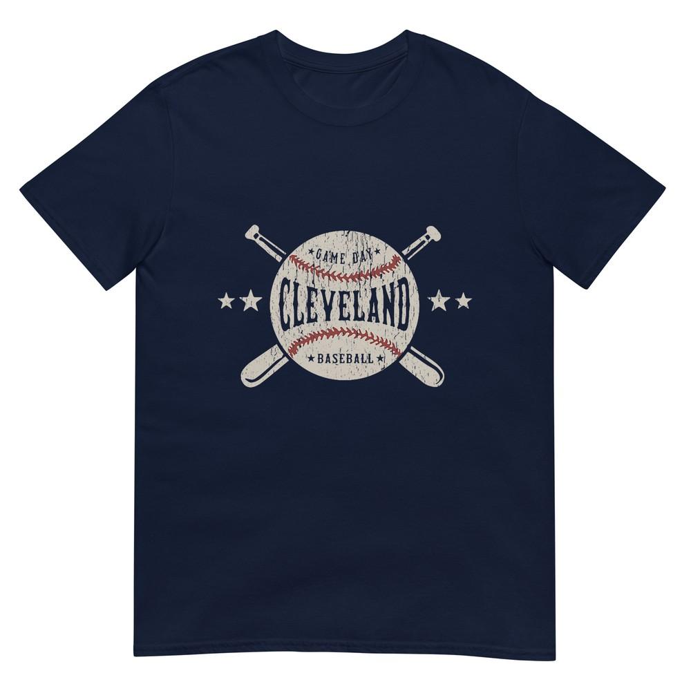 Cleveland Ohio Oh Tshirt Vintage Baseball Graphic Tee Tshirt S