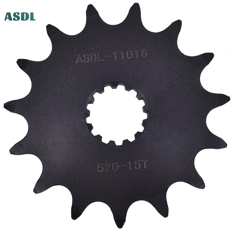 520 15T Front Sprocket For Suzuki KLX400 DR200 96-15 SP200 86-88 DR350 94-99 DR-Z400 05-18 KLX 400 DR 200 SP 200 DR 350 DRZ 400