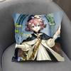 Flutterpage Reverse  Anime Pillow Case Fashion Square Pillowcase Bedroom Sofa Room Ins Decoration Leisure