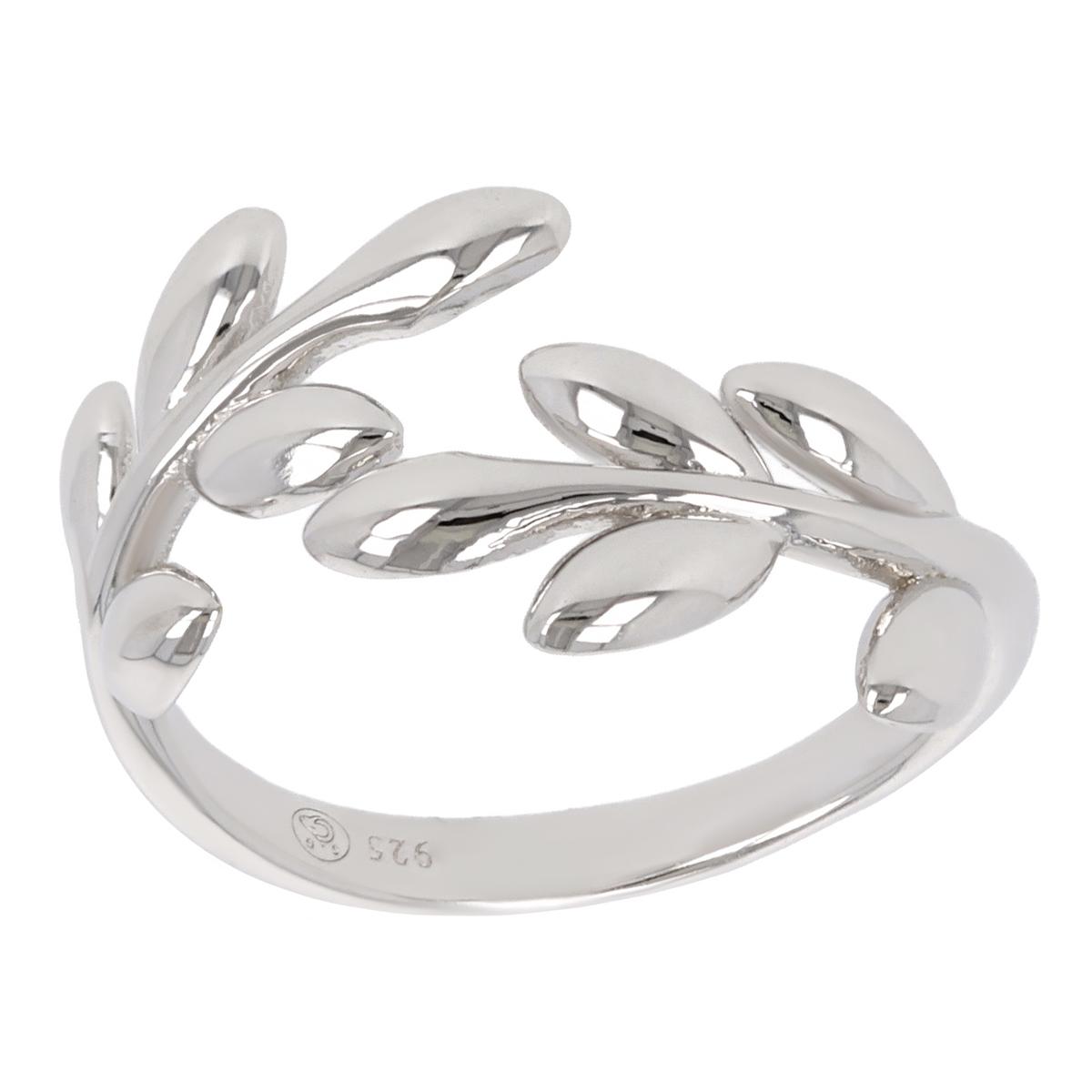 

Bague Argent Epi de blé argenté (rhodié) - 10 mm