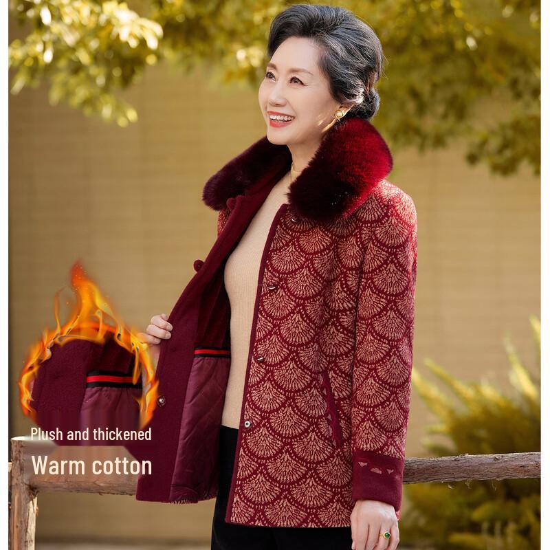 

SIFONE Женское утолщенное пальто на подкладке из искусственного норкового флиса 4XL