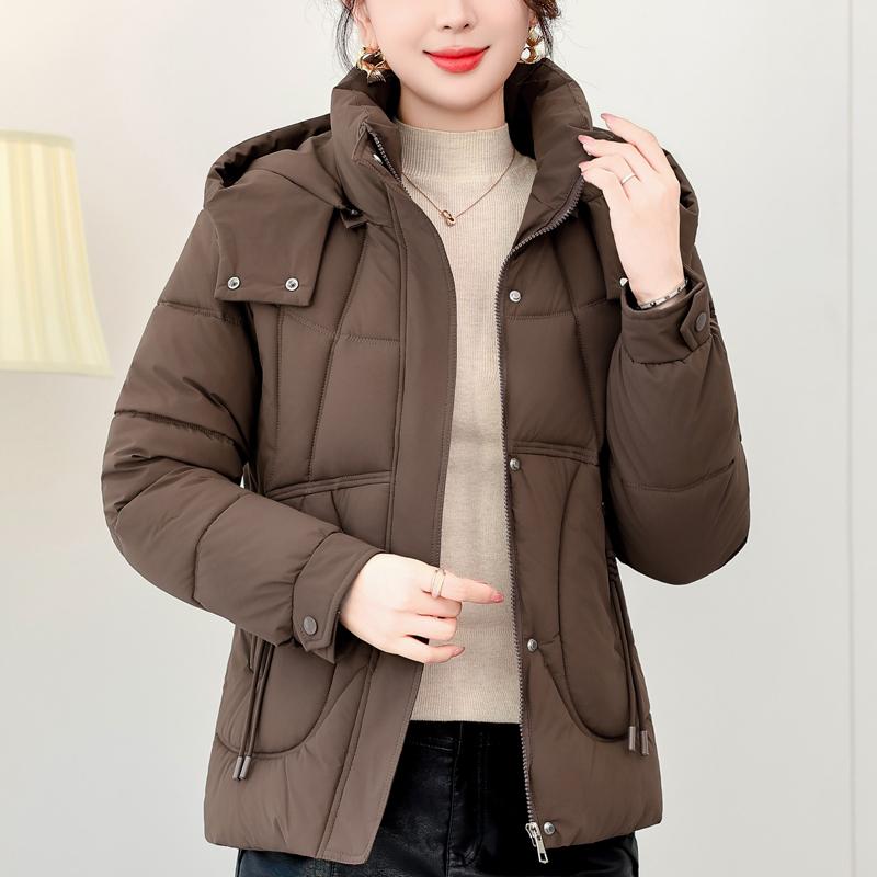 Fashion Winter Jackets Woman Parkas Hooded Thick Warm Casual Women's Short Coats